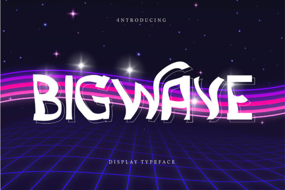 Bigwave Font: A Retro Display Typeface That Builds Brand Trust