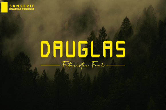 Dauglas: A Bold, Retro Display Font for Thoughtful Editorial Design
