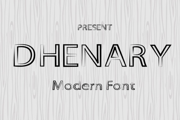 Dhenary: A Clean, Confident Display Font for Bold Brand Moments