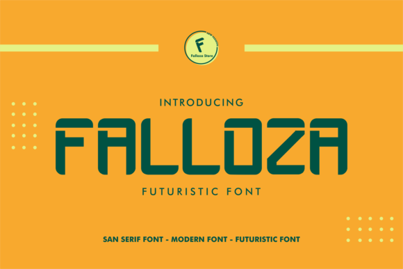 Falloza: A Bold Display Font for Editorial Impact
