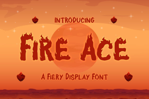Fire Ace: A Display Font That Ignites Editorial Moments