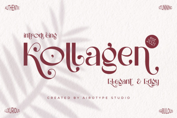 Kollagen: A Display Font That Makes Your Brand Feel Intentional