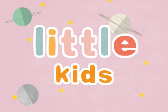 Little Kids: A Friendly Display Font for Warm, Authentic Branding