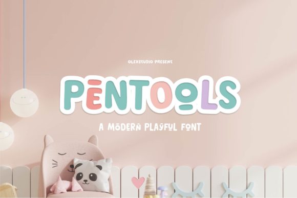 Pentools: A Playful Display Font That Lifts Your Web Design