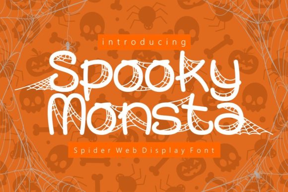 Spooky Monsta: A Playful Display Font That Adds Personality to Your Brand