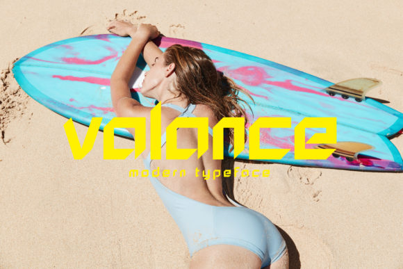 Valance: A Modern Display Font for Scroll-Stopping Campaigns