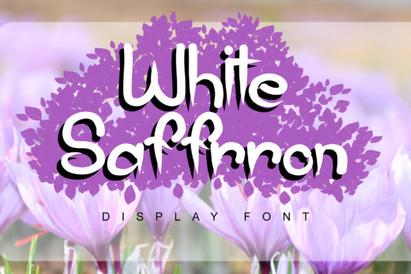 White Saffron: A Display Font That Earns Its Space